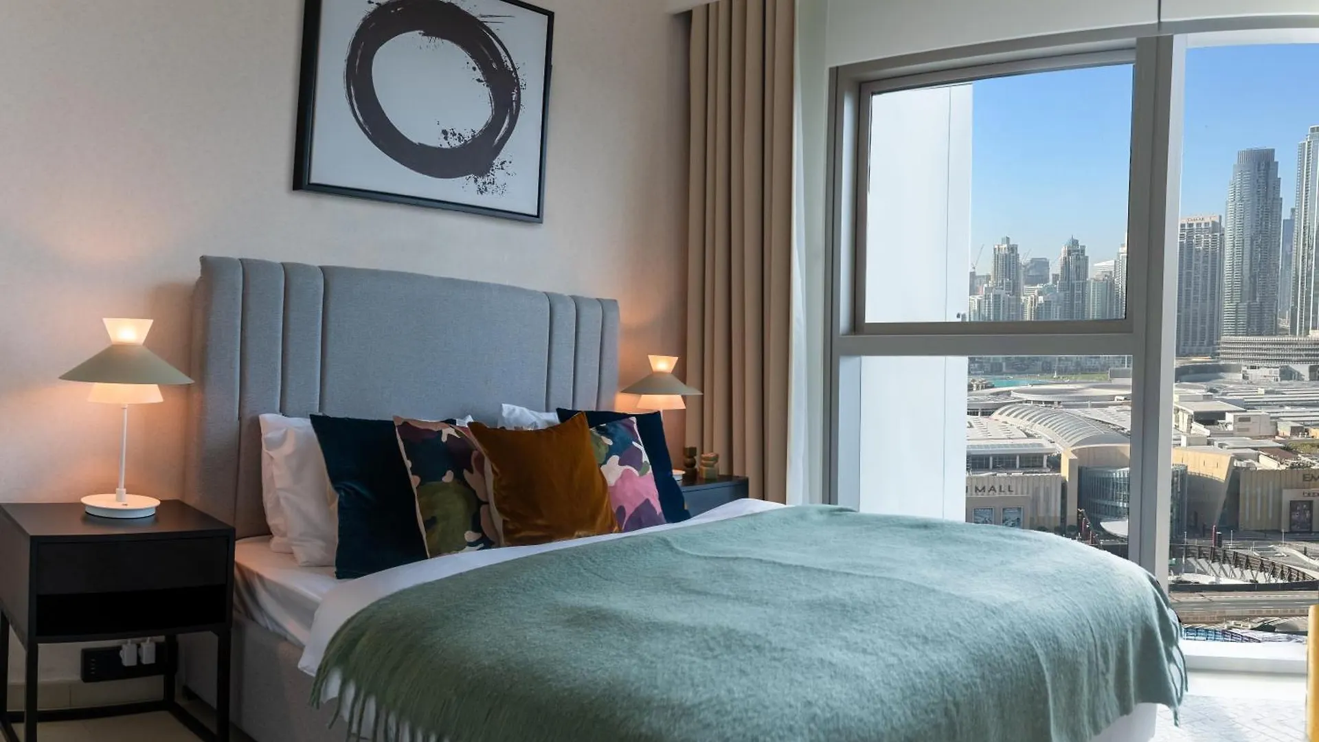 아파트 Burj Khalifa Lifestyle Boost! Fabulous 4Bed Open View Corner Suite Plus Dubai Mall Access